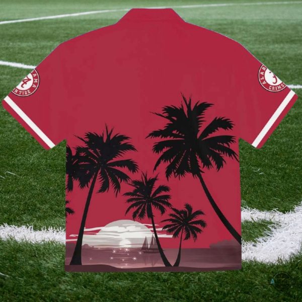 crimson tide alabama hawaiian shirt and shorts football tropical aloha summer button up shirt laughinks 3