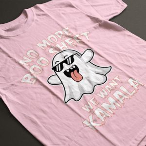 no more boo sheet we want kamala shirt funny kamala harris halloween tee