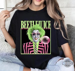 bubblegum beetlejuice shirt for halloween