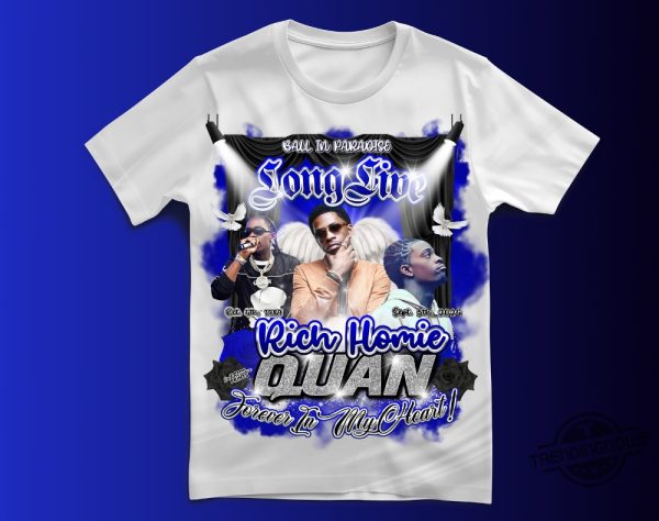 Rip Rich Homie Quan Shirt V12 Rich Homie Quan T Shirt Rich Homie Shirt Quan Hip Hop Shirt Memories Shirt Rich Homie Quan Dead trendingnowe 1