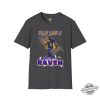 Baltimore Ravens Lamar Jackson Play Like A Raven Shirt Nfl Football Fan T Shirt Baltimore Ravens Shirt trendingnowe 4