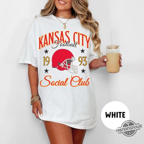 Kansas City Football Shirt Vintage Kansas City Football Tee Kansas City Shirt Chief Hoodie Chief Shirt Chief Sweatshirt trendingnowe 1