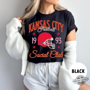 Kansas City Football Shirt Vintage Kansas City Football Tee Kansas City Shirt Chief Hoodie Chief Shirt Chief Sweatshirt trendingnowe 3