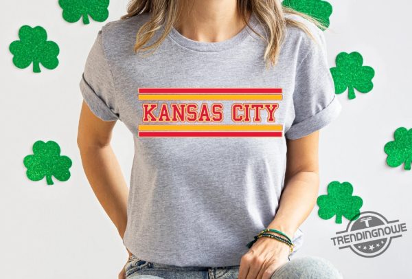 Kansas City Shirt Kansas City Football Shirt Retro Kansas City Chiefs T Shirt Kansas City Gifts Football Shirt For Women And Men trendingnowe 2