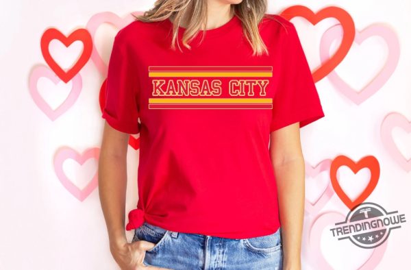 Kansas City Shirt Kansas City Football Shirt Retro Kansas City Chiefs T Shirt Kansas City Gifts Football Shirt For Women And Men trendingnowe 3