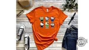 Halloween Hello Movie Kitty Shirt Kitty Horror Movie Villains Kitty In Scary Movie Costume Hello Kitty Chucky Shirt revetee 3