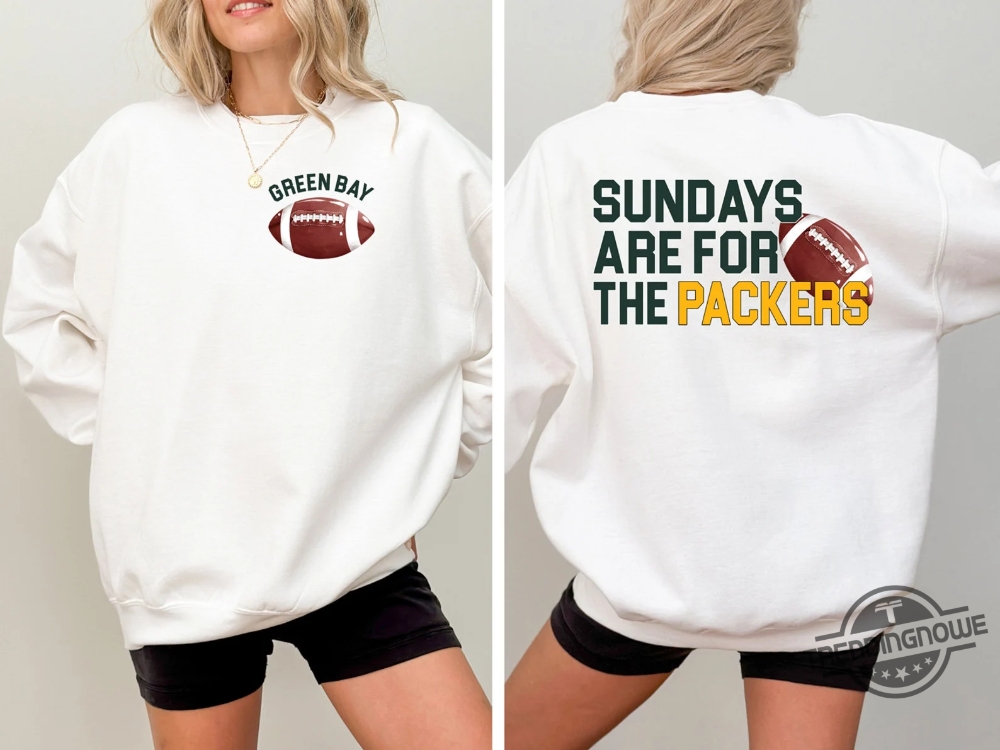 Green Bay Packers Nfl Football Shirt Sundays Are For The Packers Shirt Green Bay Packers Tee Game Day Apparel