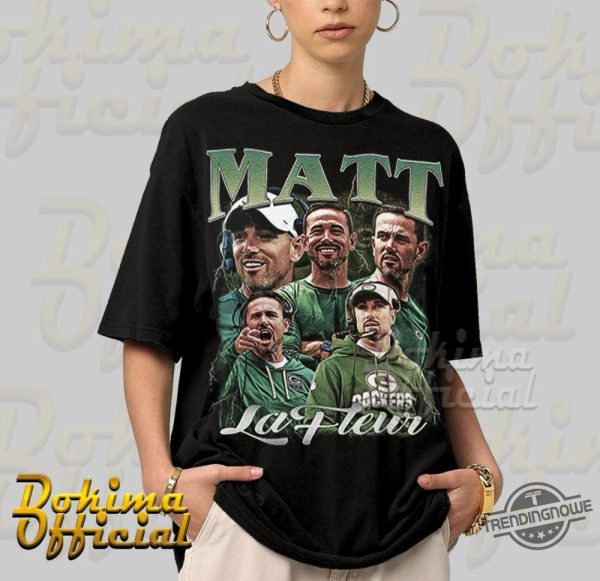 Matt Lafleur Homage Shirt Green Bay Shirt Football Graphic Tee Sweatshirt Hoodie Fans Gift Tee Shirt Packers Shirt trendingnowe 1