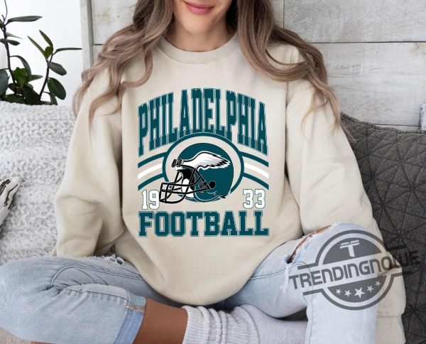 Philadelphia Football Sweatshirt Philadelphia Football Shirt Philadelphia Retro Football Tee Philadelphia Fans Shirt trendingnowe 3