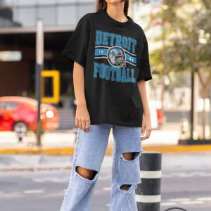 Detroit Football Sweatshirt Shirt Lions Sweatshirt Retro Detroit Football Sweatshirt Detroit Fan Gift Detroit Lions Shirt trendingnowe 2