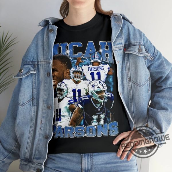 Vintage Micah Parsons Shirt Micah Parsons Football Shirt Micah Parsons Tee Dallas Cowboys Shirt trendingnowe 1