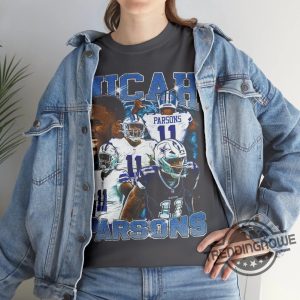 Vintage Micah Parsons Shirt Micah Parsons Football Shirt Micah Parsons Tee Dallas Cowboys Shirt trendingnowe 3