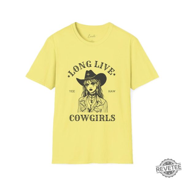 Long Live Cowgirls Chappell Roan Inspired T Shirt Western Graphic Tee Rodeo Shirt revetee 2