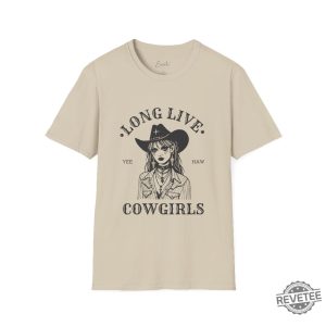 Long Live Cowgirls Chappell Roan Inspired T Shirt Western Graphic Tee Rodeo Shirt revetee 4