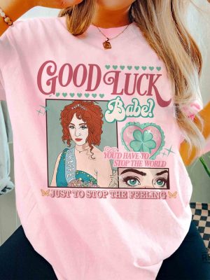 Retro Chappell Roan T Shirt Good Luck Babe Good Luck Babe Shirt Rise And Fall Of A Midwest Princess revetee 2