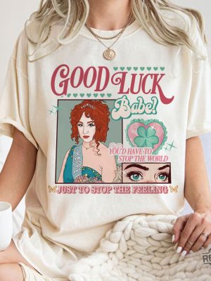 Retro Chappell Roan T Shirt Good Luck Babe Good Luck Babe Shirt Rise And Fall Of A Midwest Princess revetee 4