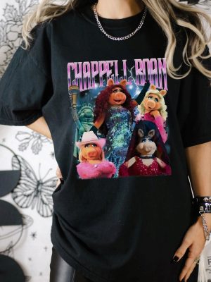 Chappell Roan The Muppet Shirt Miss Piggy Chappell Roan Bootleg Music Retro Tee revetee 3