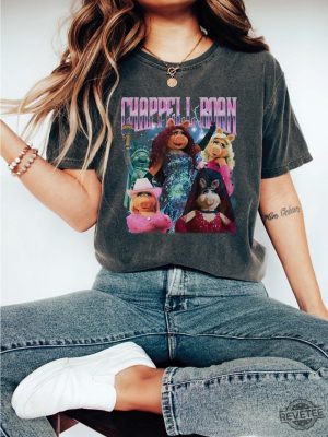 Chappell Roan The Muppet Shirt Miss Piggy Chappell Roan Bootleg Music Retro Tee revetee 7