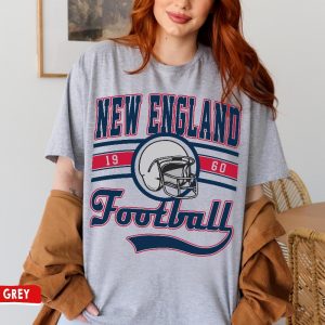 New England Football Sweatshirt The Pats Shirt Vintage New England Crewneck Patriots Sweatshirt revetee 2