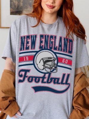 New England Football Sweatshirt The Pats Shirt Vintage New England Crewneck Patriots Sweatshirt revetee 2