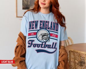 New England Football Sweatshirt The Pats Shirt Vintage New England Crewneck Patriots Sweatshirt revetee 3