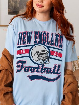 New England Football Sweatshirt The Pats Shirt Vintage New England Crewneck Patriots Sweatshirt revetee 3