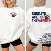 New England Patriots Football Shirt Sundays Are For The Patriots T Shirt Nfl Football Shirt Patriots Football Tee Patriots Shirt trendingnowe 1