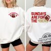 San Francisco 49Ers Football Shirt Sundays Are For The 49Ers T Shirt Nfl Football Shirt Francisco Football Tee 49Ers Shirt trendingnowe 1