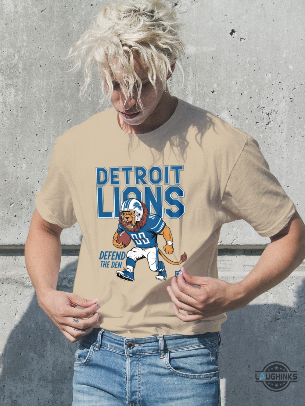 Detroit Lions Football Shirt Defend The Den