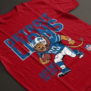 detroit lions football shirt defend the den