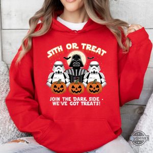 halloween star wars shirt sith or treat join the dark side we have got treats darth vader tee laughinks 5