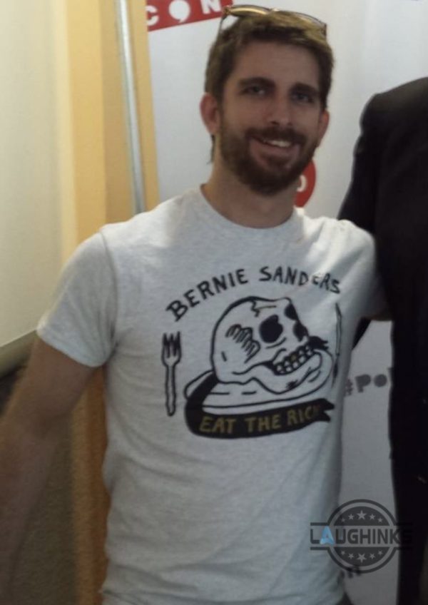 max azzarello bernie sanders shirt eat the rich