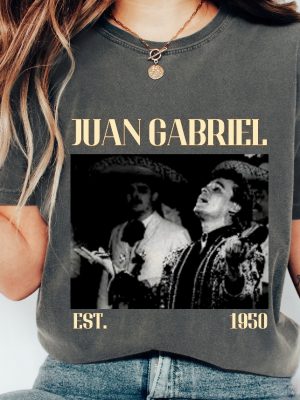 Juan Gabriel Shirt Juan Gabriel Shirt Mexican Singer Shirt Juan Gabriel T Shirt Target Juan Gabriel Shirt revetee 5