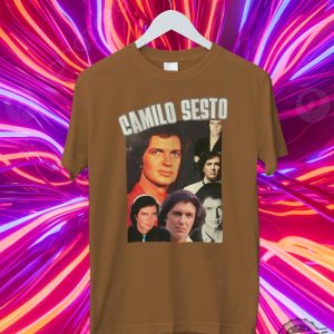 Camilo Sesto Tshirt Hispanic Artist Camilo Sesto Latin Music Musica Latina Cantante Latinoamericanos revetee 3