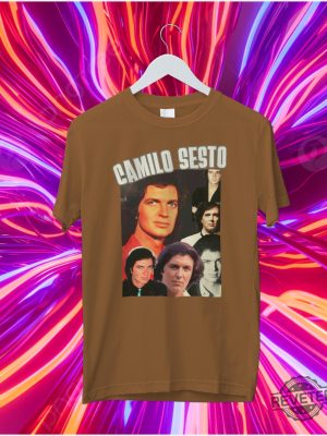 Camilo Sesto Tshirt Hispanic Artist Camilo Sesto Latin Music Musica Latina Cantante Latinoamericanos revetee 3