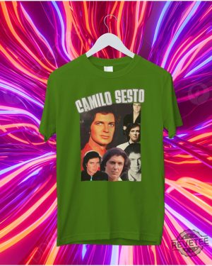 Camilo Sesto Tshirt Hispanic Artist Camilo Sesto Latin Music Musica Latina Cantante Latinoamericanos revetee 4