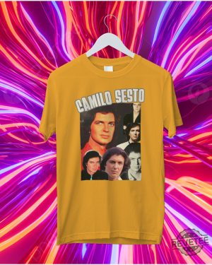 Camilo Sesto Tshirt Hispanic Artist Camilo Sesto Latin Music Musica Latina Cantante Latinoamericanos revetee 5