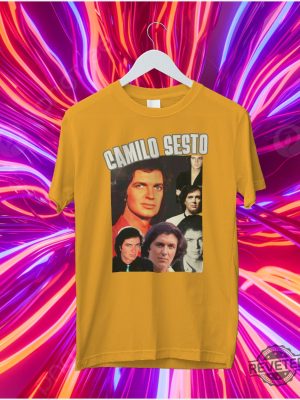 Camilo Sesto Tshirt Hispanic Artist Camilo Sesto Latin Music Musica Latina Cantante Latinoamericanos revetee 5