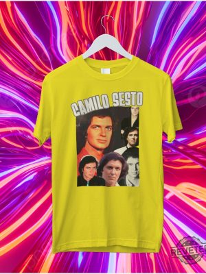 Camilo Sesto Tshirt Hispanic Artist Camilo Sesto Latin Music Musica Latina Cantante Latinoamericanos revetee 6