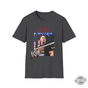 Wwe John Cena Wrestler Graphic Unisex Softstyle Tshirt John Cena Hustle Loyalty Respect Shirt revetee 7