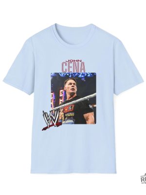 Wwe John Cena Wrestler Graphic Unisex Softstyle Tshirt John Cena Hustle Loyalty Respect Shirt revetee 8