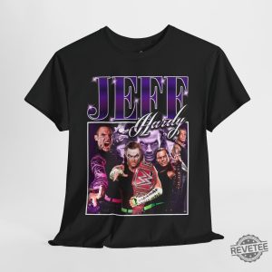 Jeff Hardy Vintage Retro Y2k Unisex T Shirt Jeff Hardy Fan Gift Wwe Fan Shirt Smackdown Fan Gift revetee 2