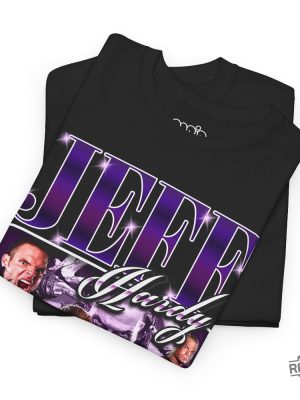 Jeff Hardy Vintage Retro Y2k Unisex T Shirt Jeff Hardy Fan Gift Wwe Fan Shirt Smackdown Fan Gift revetee 3