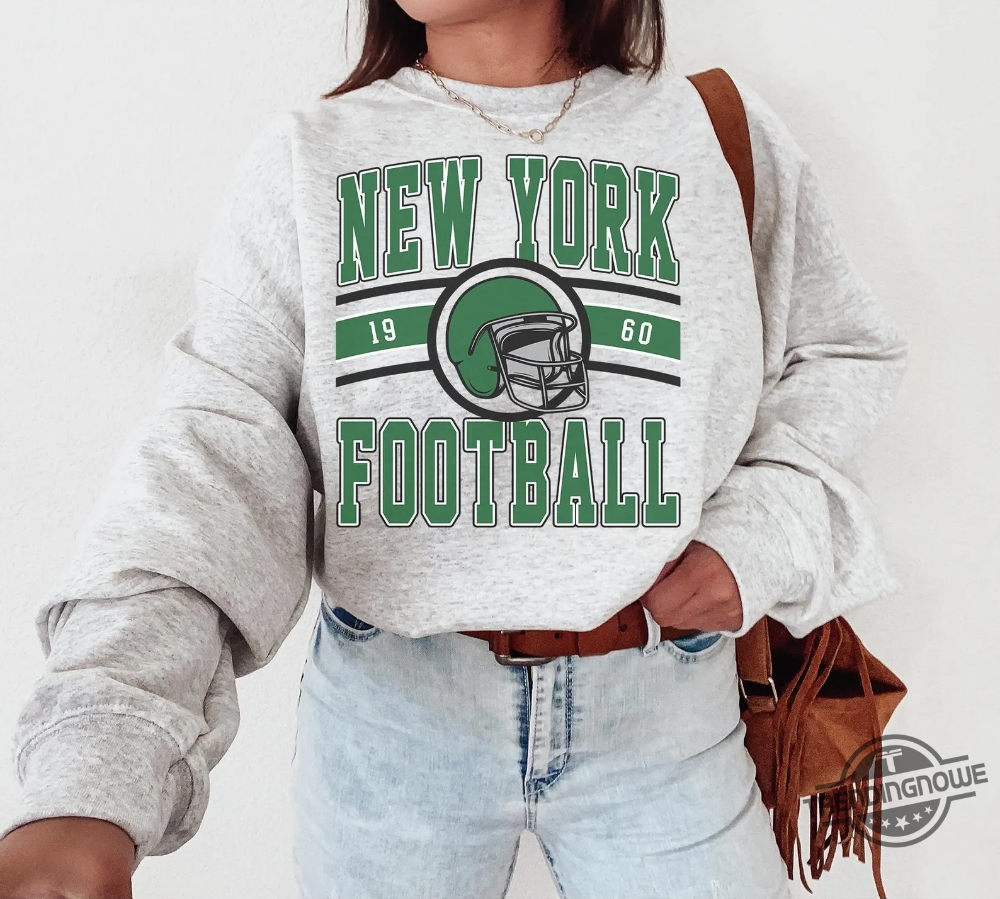 New York Football Sweatshirt Retro New York Jets Shirt Jets Shirt New York Shirt New York Fan Gift