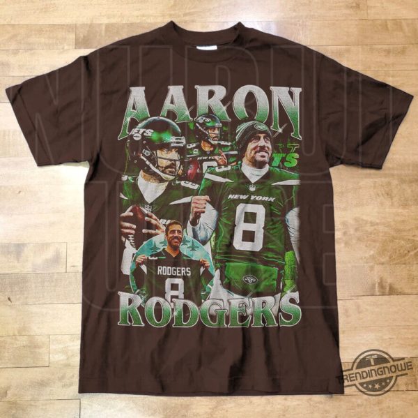 Vintage Aaron Rodgers T Shirt Aaron Rodgers Shirt Sweatshirt Hoodie American Football Shirt Football Fan Gifts trendingnowe 3