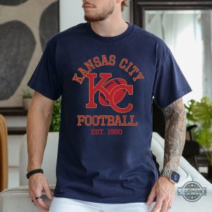 vintage kansas city chiefs graphic tee shirt kc football game day shirt gift for her him laughinks 5