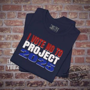 I Vote No To Project 2025 Shirt Debate 2024 Kamala Trump Shirt Election Campaign Shirt Presidential Race Merch Us T Shirt trendingnowe 3