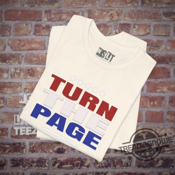 Turn The Page Shirt Debate 2024 Kamala Trump Shirt Election Campaign Shirt Presidential Race Merch Us Politics Gift T Shirt trendingnowe 2