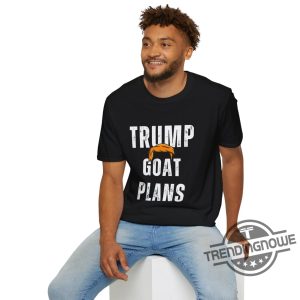 Funny Trump Wig Trump Goat Plans Shirt Political Tee Novelty Shirt Humorous Graphic Shirt President Parody Apparel trendingnowe 3