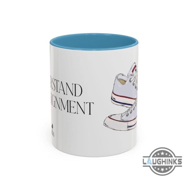 i understand the assignment kamala harris sneakers coffee mug and accent mug